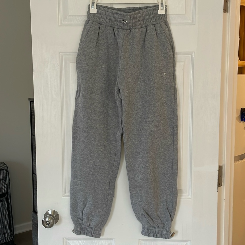 For Love & Lemons Light Gray Sweatpants
